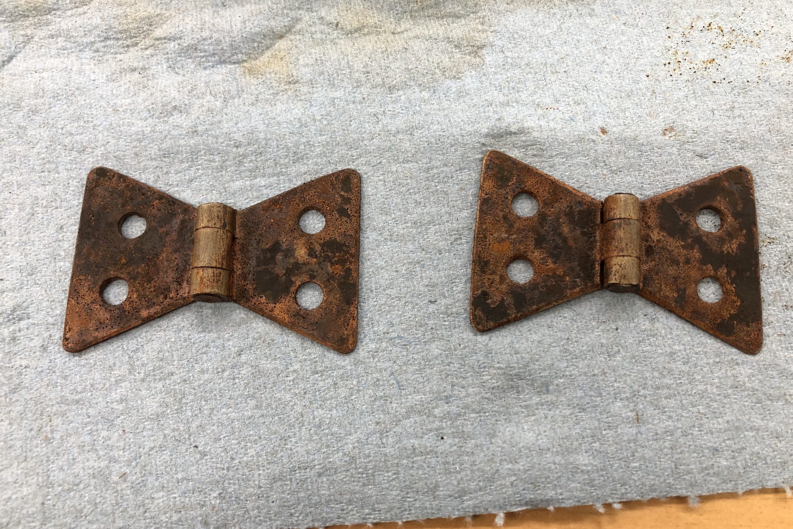 Aged Hand Forged Hinges