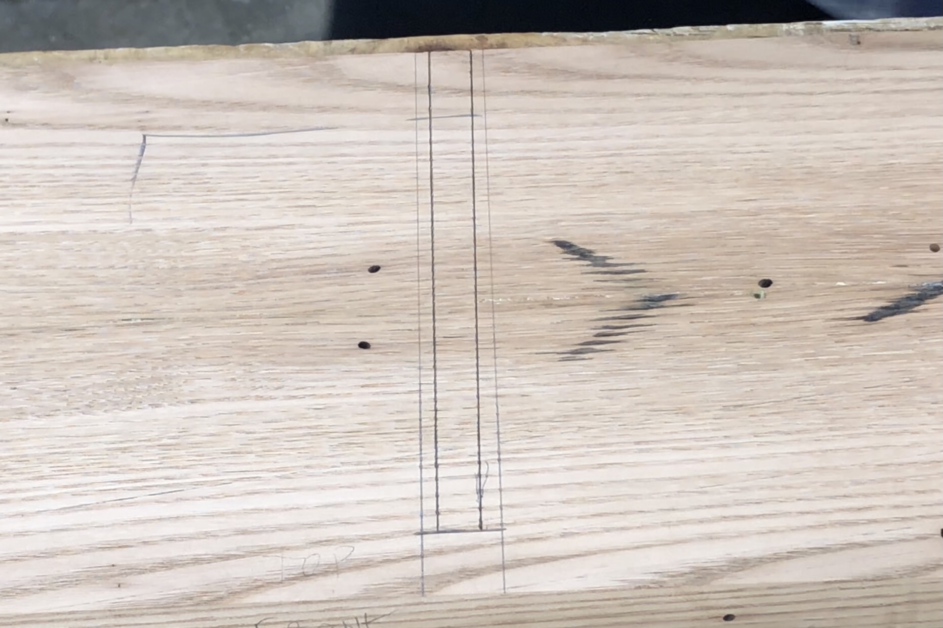 Tapered Stopped Sliding Dovetail Layout