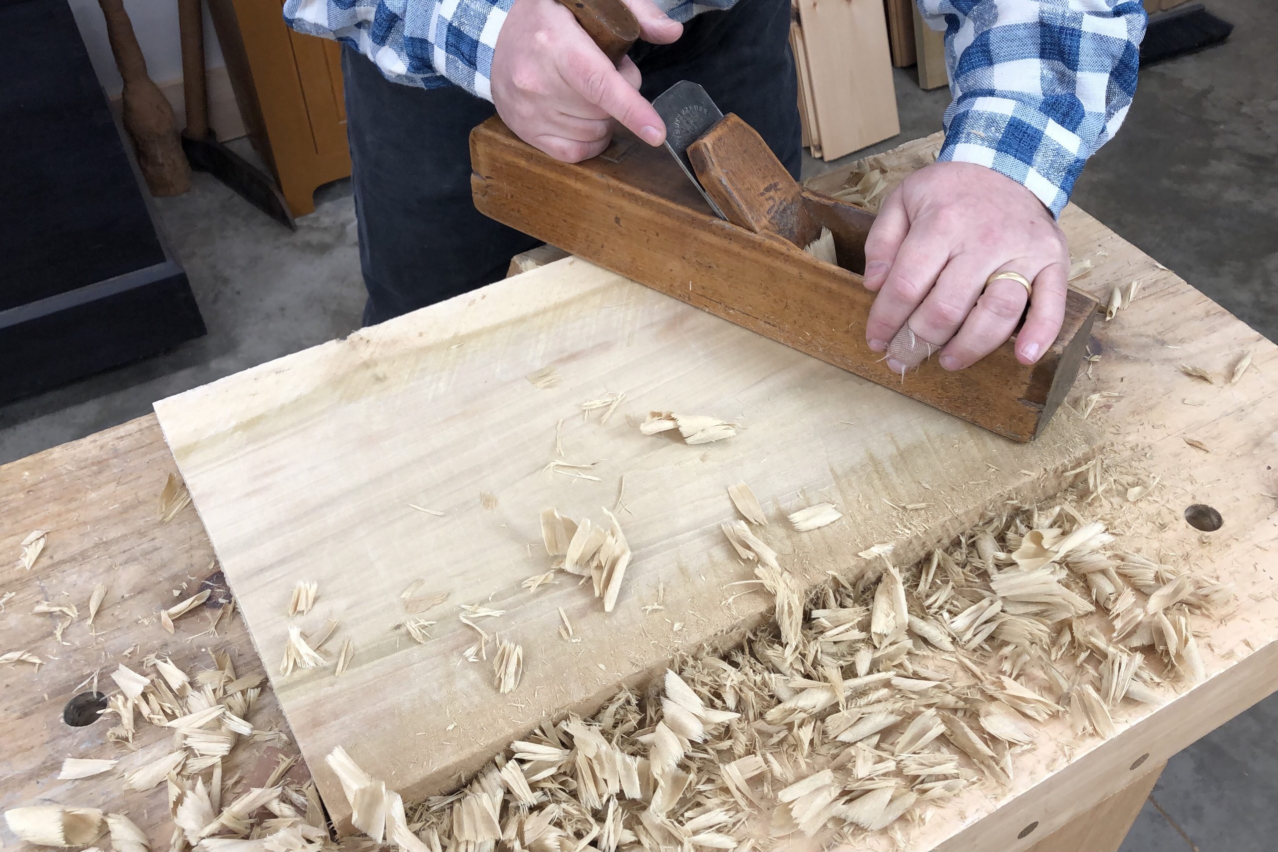 Traversing with a Fore Jack Plane
