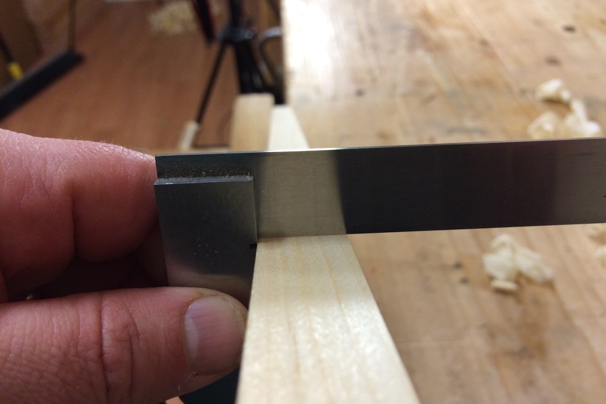 Hand Planing the Edge of a Board Square