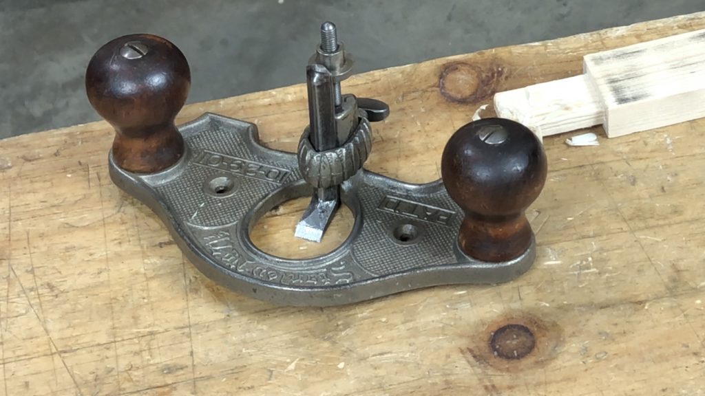 Grinding and honing a router plane blade can be a challenge, as it's a freehand operation. A hollow grind is a huge aid in freehand honing.